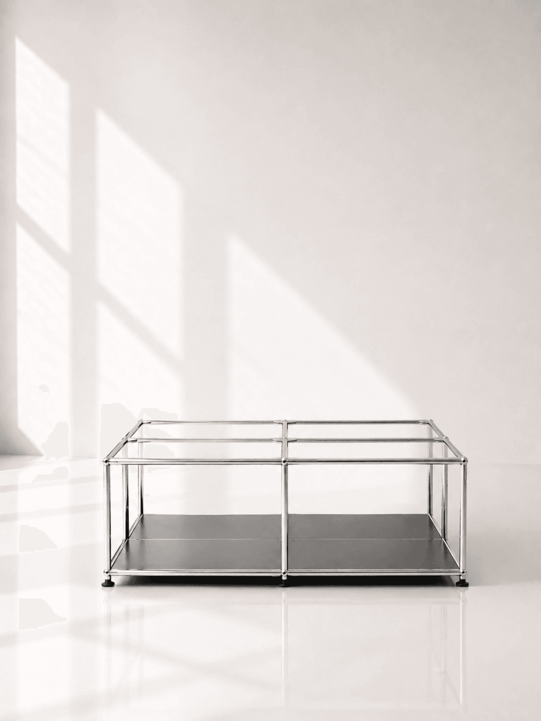 The Open Frame — Coffee table · Living-room display · Open shelf